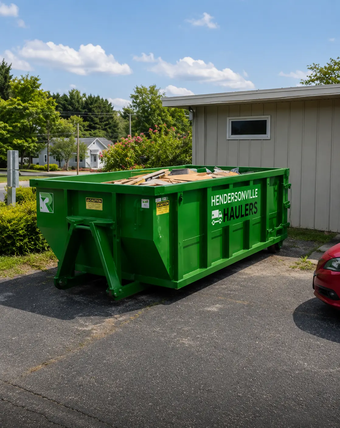 Reliable Commercial dumpster rental in hendersonville nc