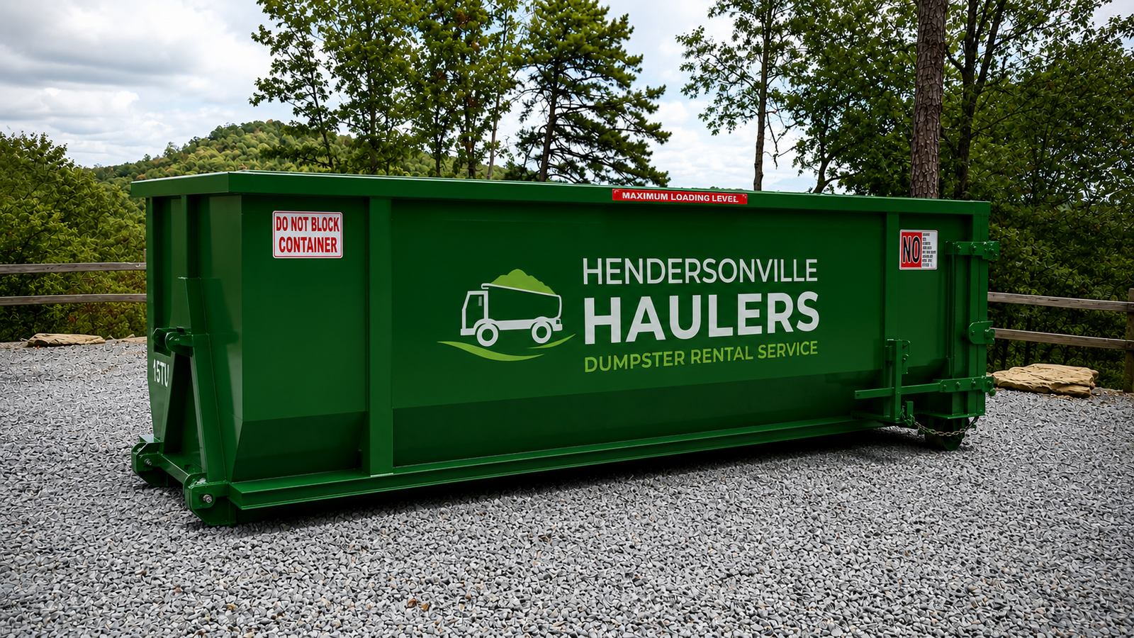 Planning a Large Cleanup Project in Hendersonville, NC? A 20 Yard Dumpster Is the Perfect Fit