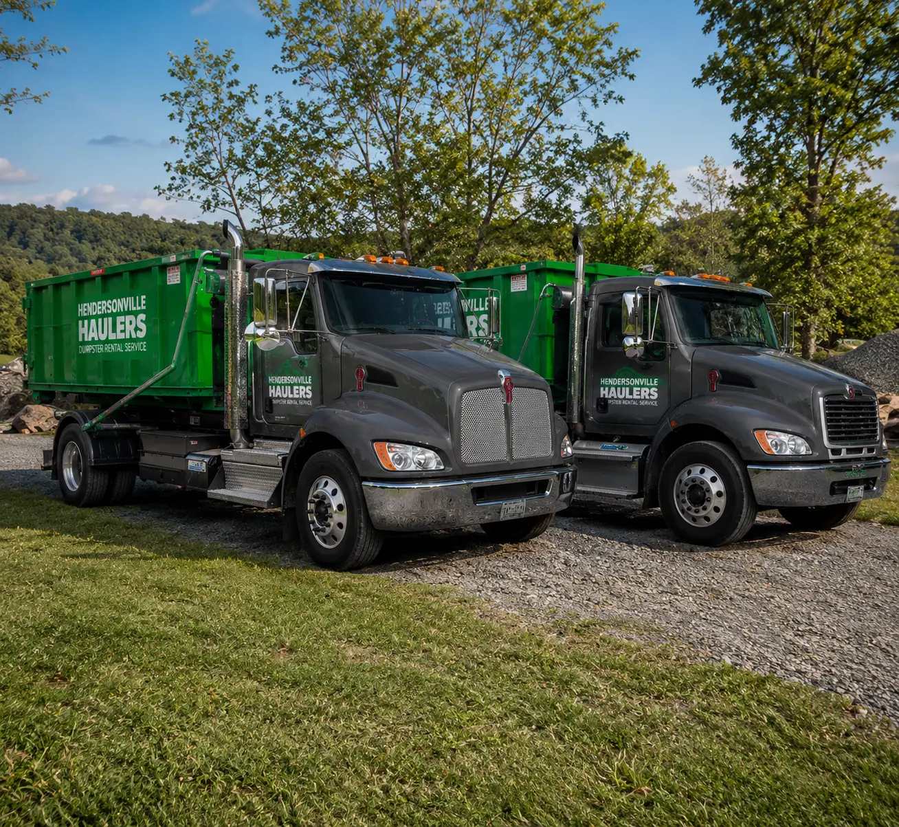Residential dumpster rental in Hendersonville NC — trusted and insured local waste removal